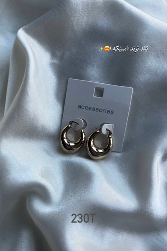 گوشواره حلقهای گلد
